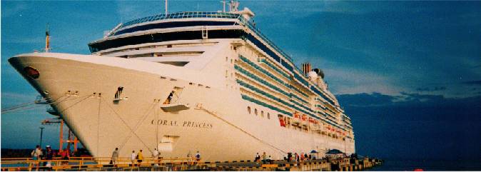 Coral Princess in the Port of Limon